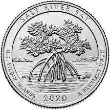 Amerika - Quarter 2020 - Salt River Bay National Historical, Verzenden, Noord-Amerika, Losse munt