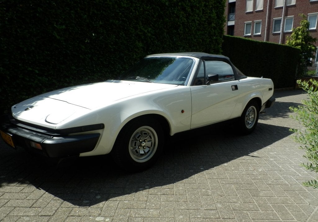 Triumph Tr-7 2.0 Convertible 1981 Wit, Auto's, Triumph, Particulier, Overige modellen, Benzine, Cabriolet, Handgeschakeld, Geïmporteerd