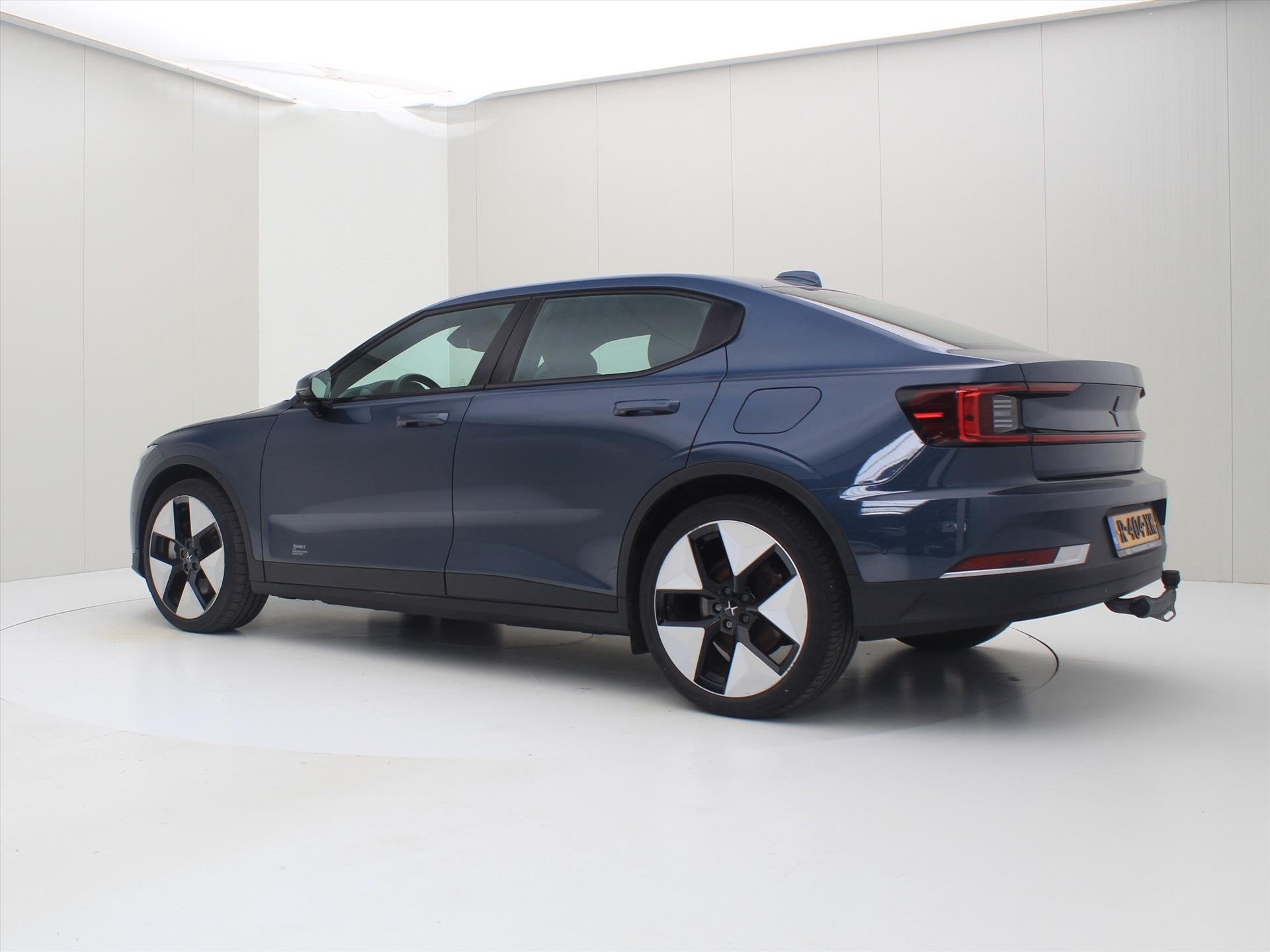 Polestar 2 Long Range Single Motor 231pk 95% SoH [ WARMTEPOM, Auto's, Polestar, Stof, Gebruikt, Blauw, 1969 kg