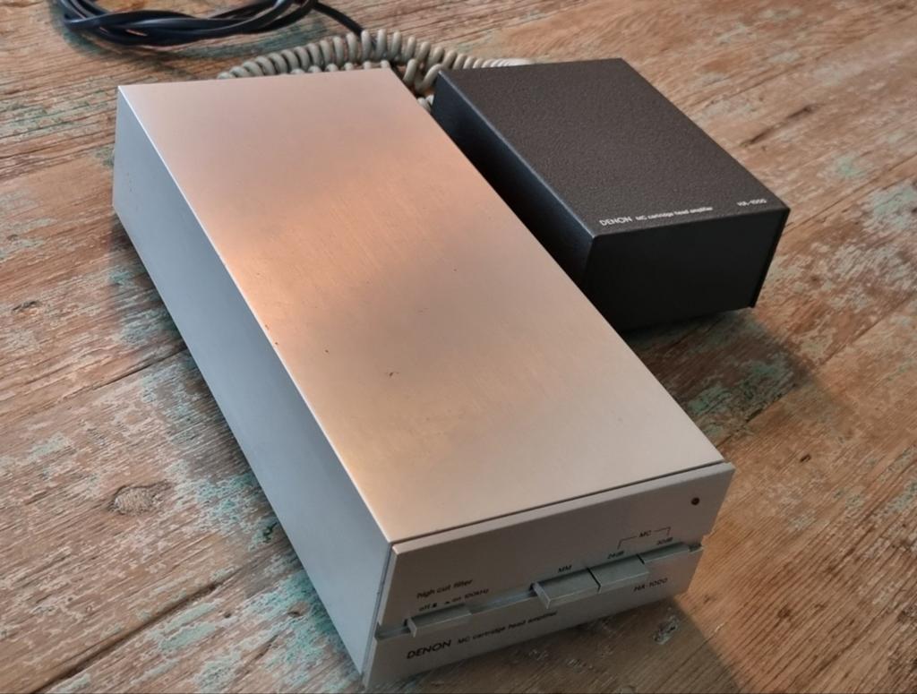 Denon HA1000 Phono MC versterker, Ophalen of Verzenden, Gebruikt, Denon