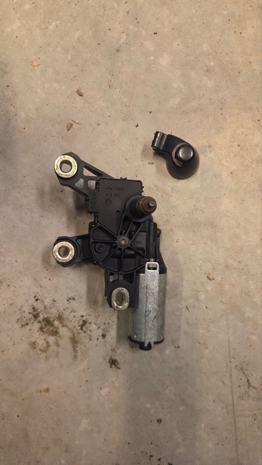 achter ruitenwisser motor van een Vw golfje 4, Ophalen, Gebruikt, Volkswagen