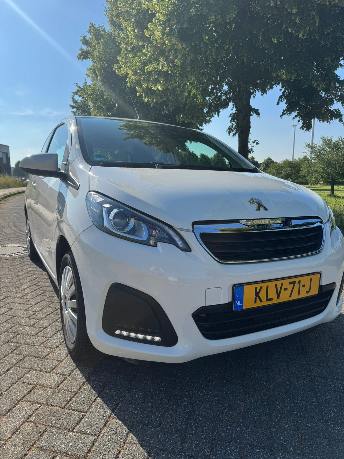 Peugeot 108 1.0 E-vti 72pk 3D 2020 Wit, Auto's, Peugeot, Zwart, 4 stoelen, Wit, Handgeschakeld