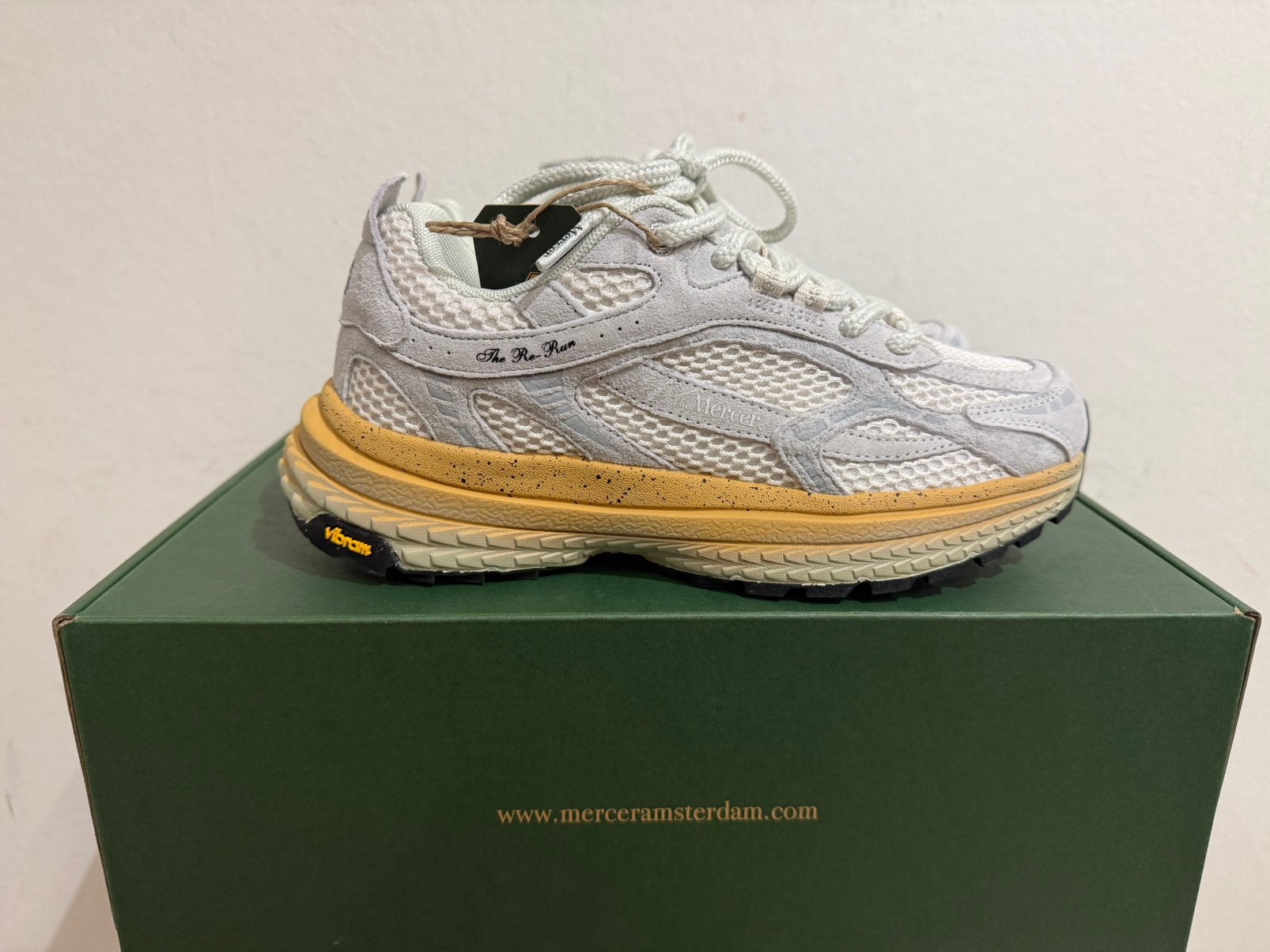 Te koop nieuwe Mercer Re Run Vibram Nubuck Grey, Postlaan 3, Mercer, Nieuw, Ophalen of Verzenden