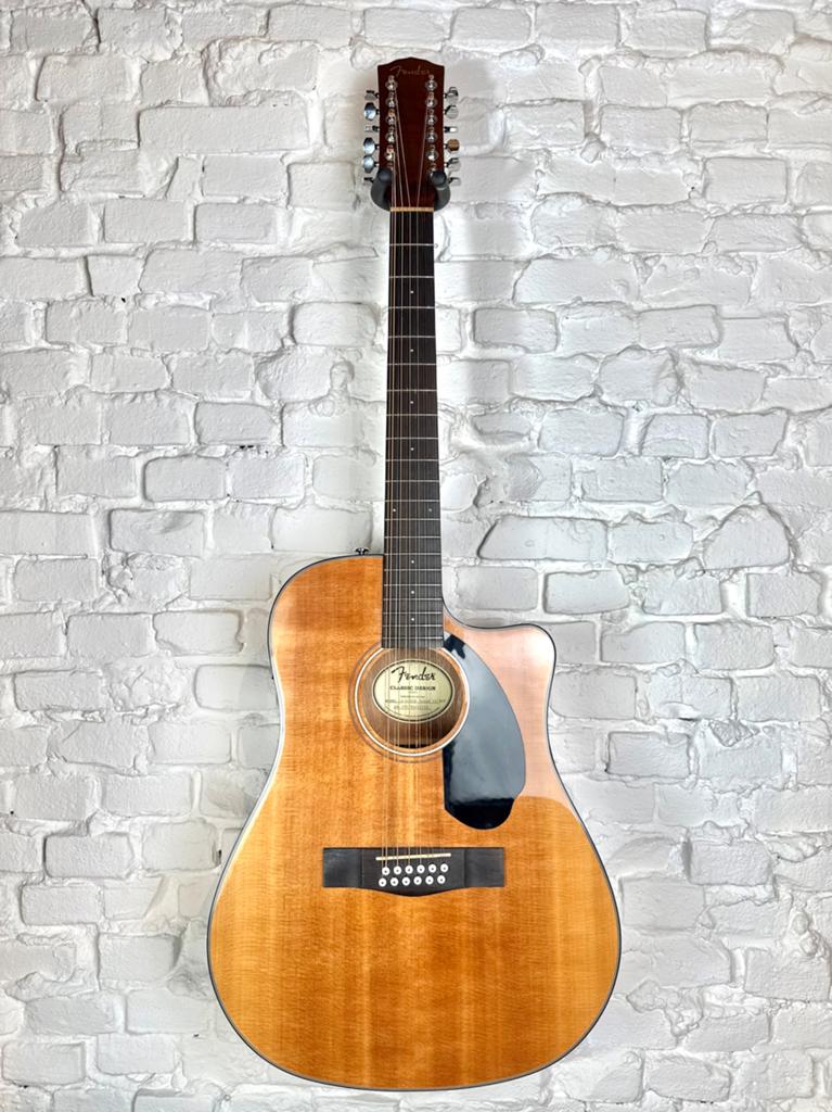 Fender CD-60SCE 12-String Natural Elektro Akoestische Gitaar, .., .., Ophalen of Verzenden, Western- of Steelstringgitaar