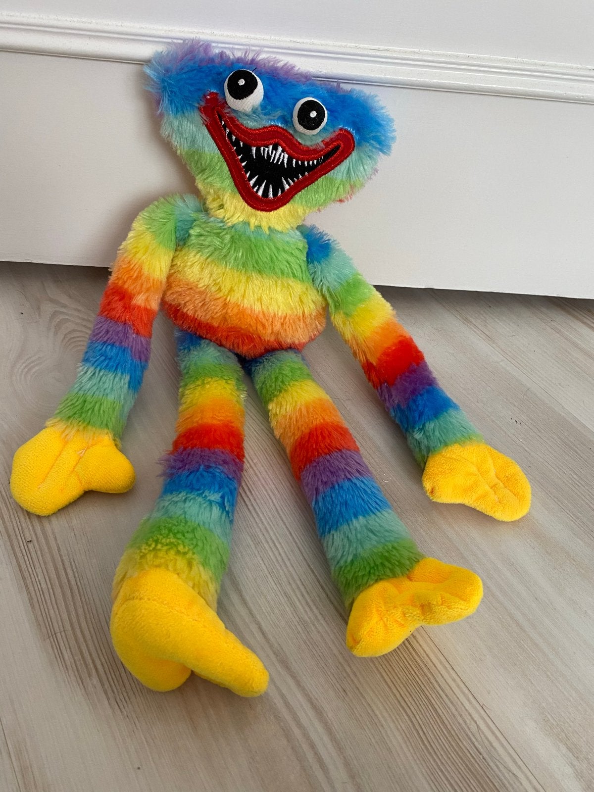 Huggy Wuggy Regenboog Knuffel - Poppy Playtime, Kinderen en Baby's, Overige merken, Overige karakters, Overige typen, Ophalen of Verzenden