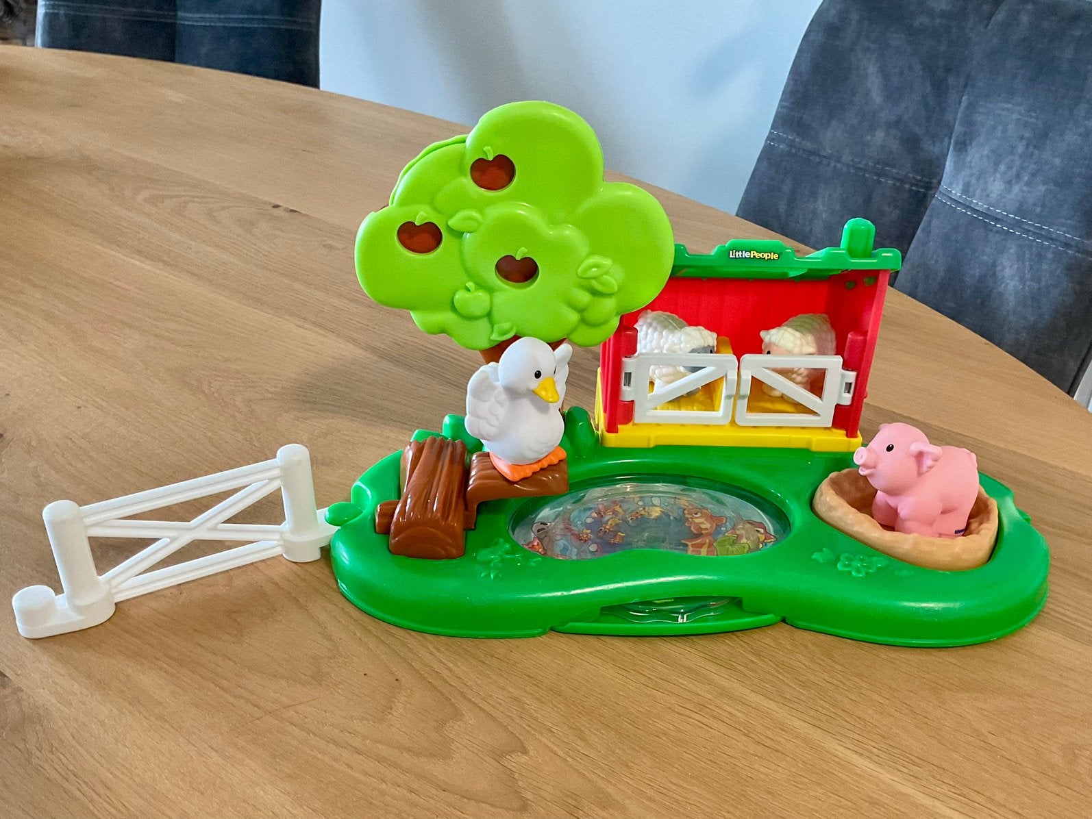 Little People : Vijver met varkensstal - compleet, Ophalen, Gebruikt, Speelset