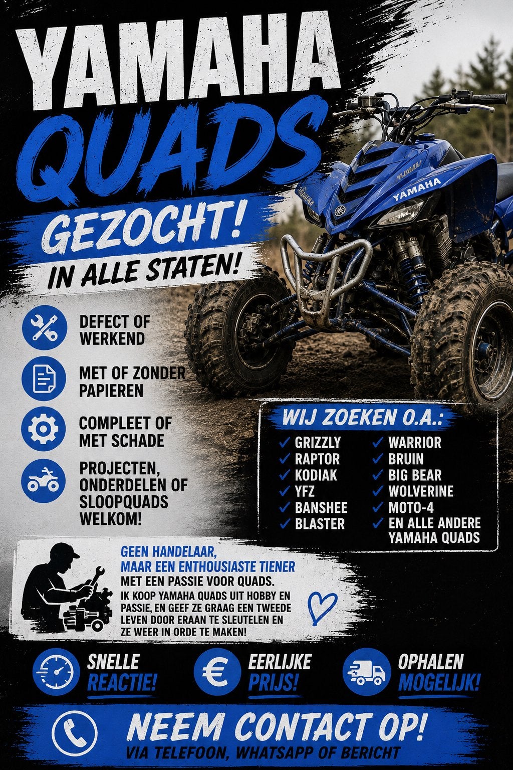 YAMAHA QUADS