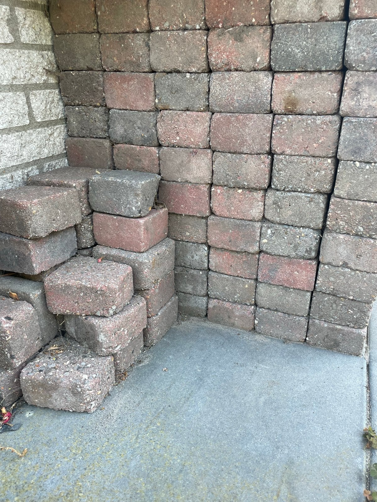 Gratis !Bestrating stenen 10x10x6 cm (ca. 2,5-3 m²), Ophalen, Overige materialen, Gebruikt, Overige typen