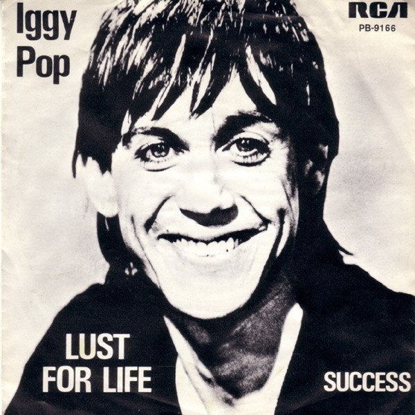 Iggy Pop – Lust For Life    Garage Rock, Punk, Fotohoes, 7 inch, Ophalen of Verzenden, Zo goed als nieuw