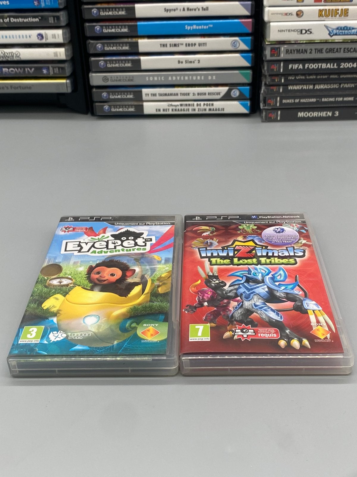 PSP bundel – EyePet Adventures & Invizimals The Lost Tribes, Avontuur en Actie, 1 speler, Ophalen of Verzenden, Www.sony.com