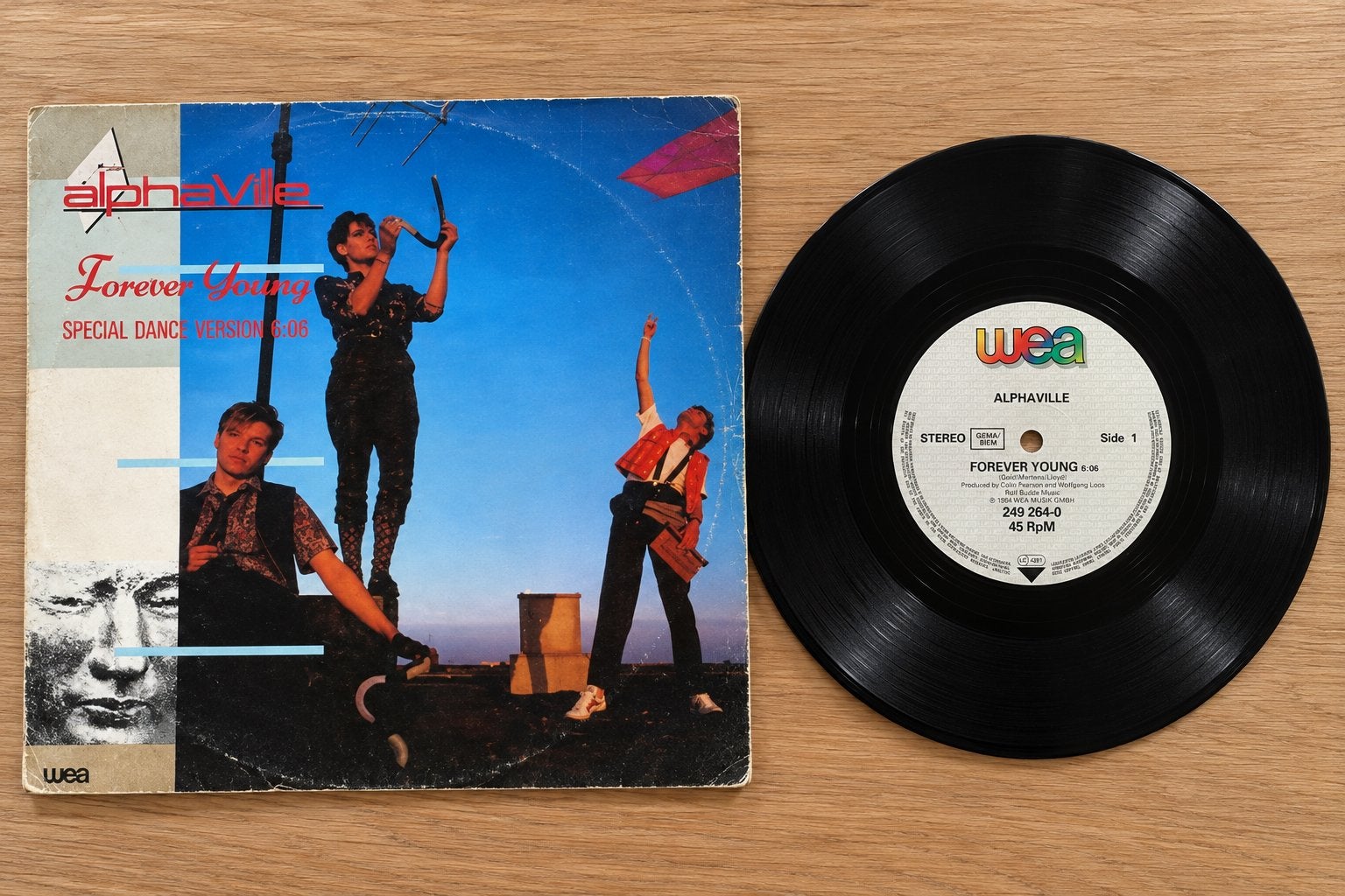 Alphaville – Forever Young (Special Dance Version) Maxi *NM, Pop, Ophalen of Verzenden, Zo goed als nieuw, 12 inch