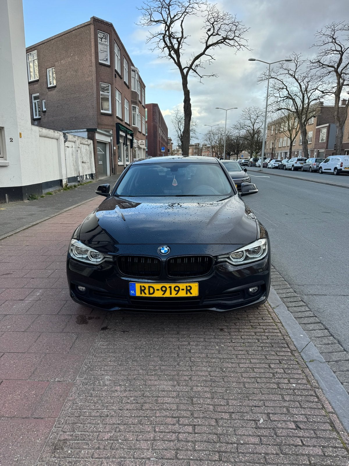 BMW 3-Serie 320d 163pk Efficientdynamics Ed. Aut 2017 Zwart, Auto's, BMW, Automaat, 745 kg, Achterwielaandrijving, 4 cilinders