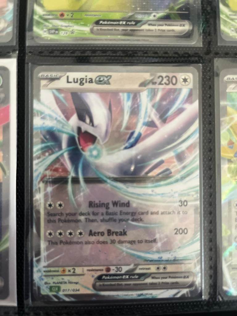 Lugia ex CLV 017/034, Ophalen of Verzenden, Zo goed als nieuw