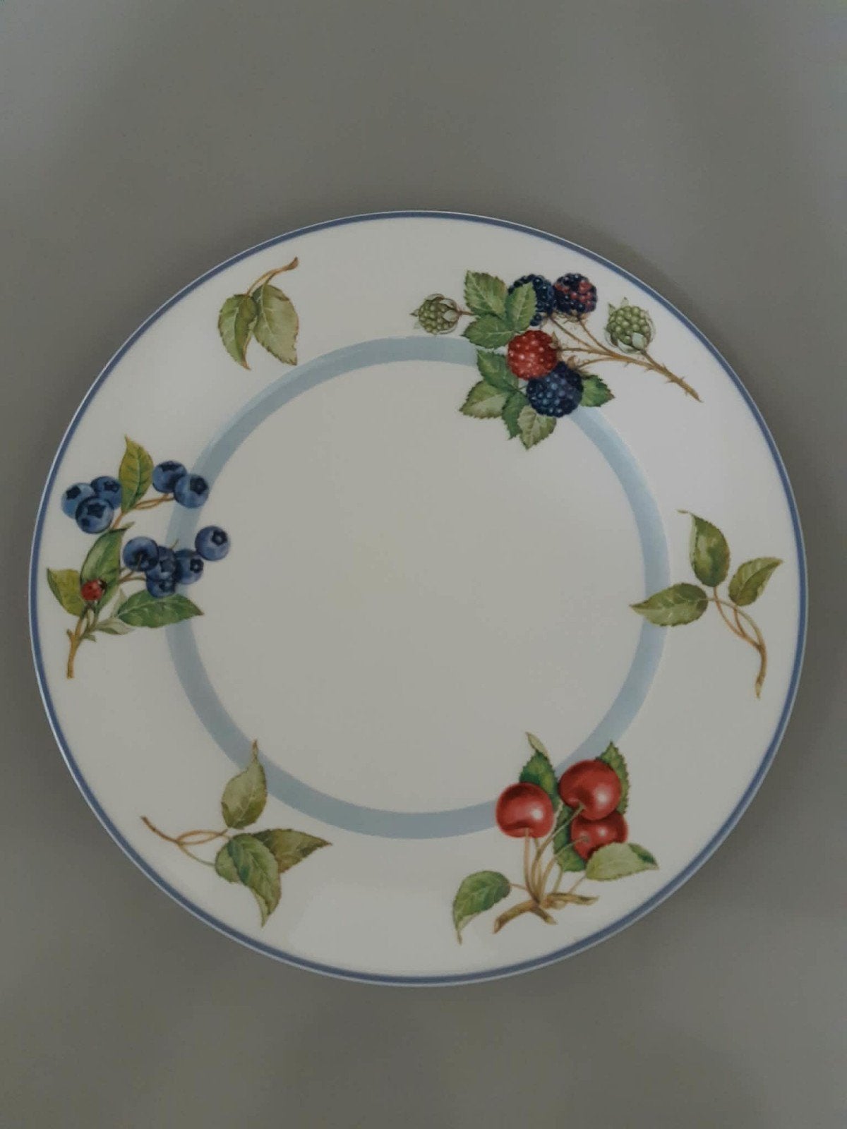 Groot bord taartbord Villeroy en Boch Cottage, Gebruikt, Ophalen of Verzenden, Bord(en), Overige stijlen