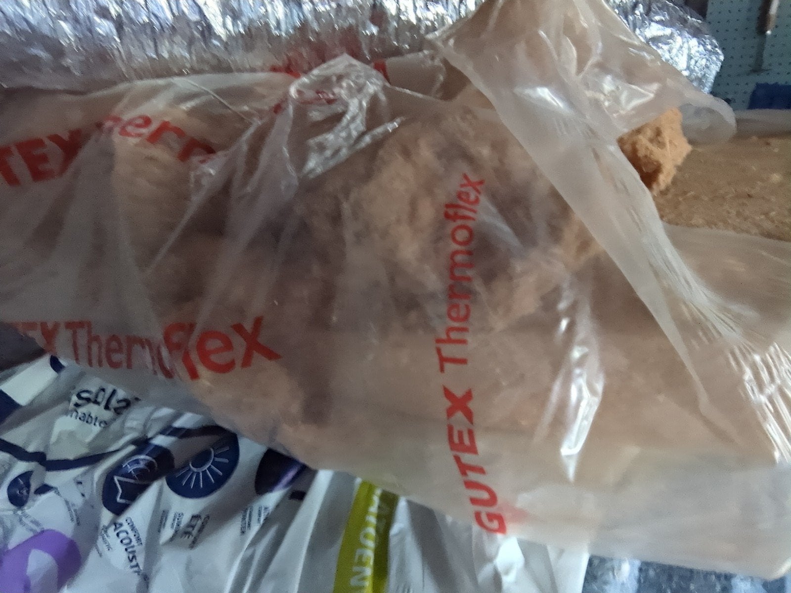 Gutex thermoflex 80mm 1 mat + reststukken, Ophalen of Verzenden, Overige materialen, Minder dan 4 cm, 15 m² of meer