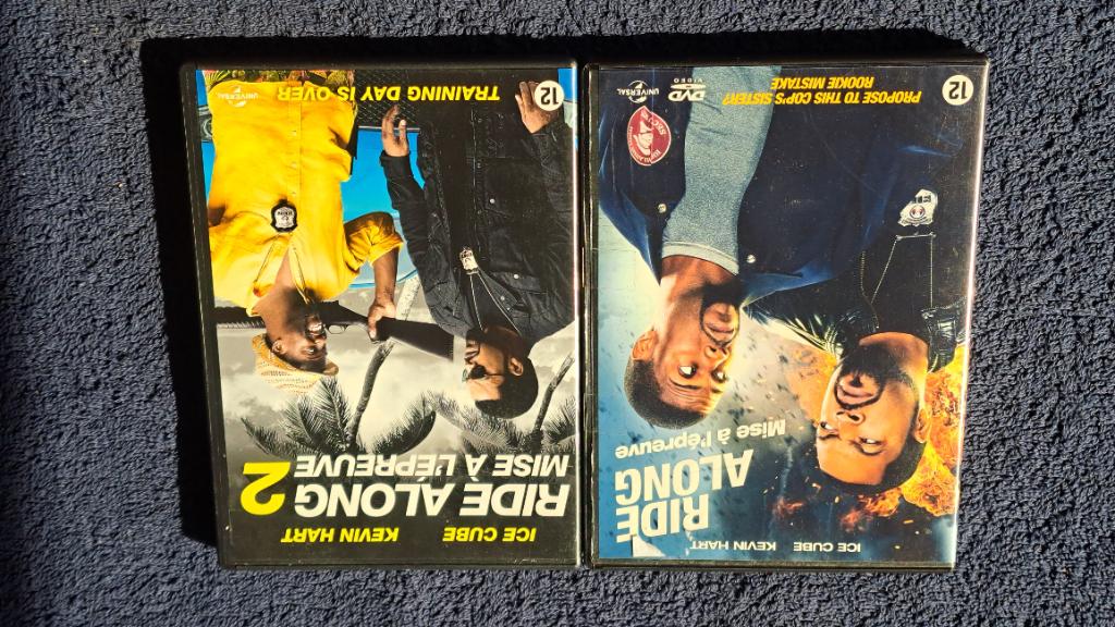 Ride Along 1 & 2 "Ice Cube, Kevin Hart", Alle leeftijden, Ophalen of Verzenden, Zo goed als nieuw, Romantische komedie