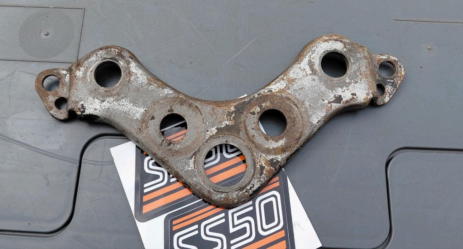 Honda SS50 kroonplaat opknappertje, Ophalen of Verzenden, Gebruikt, Frame, Overige merken