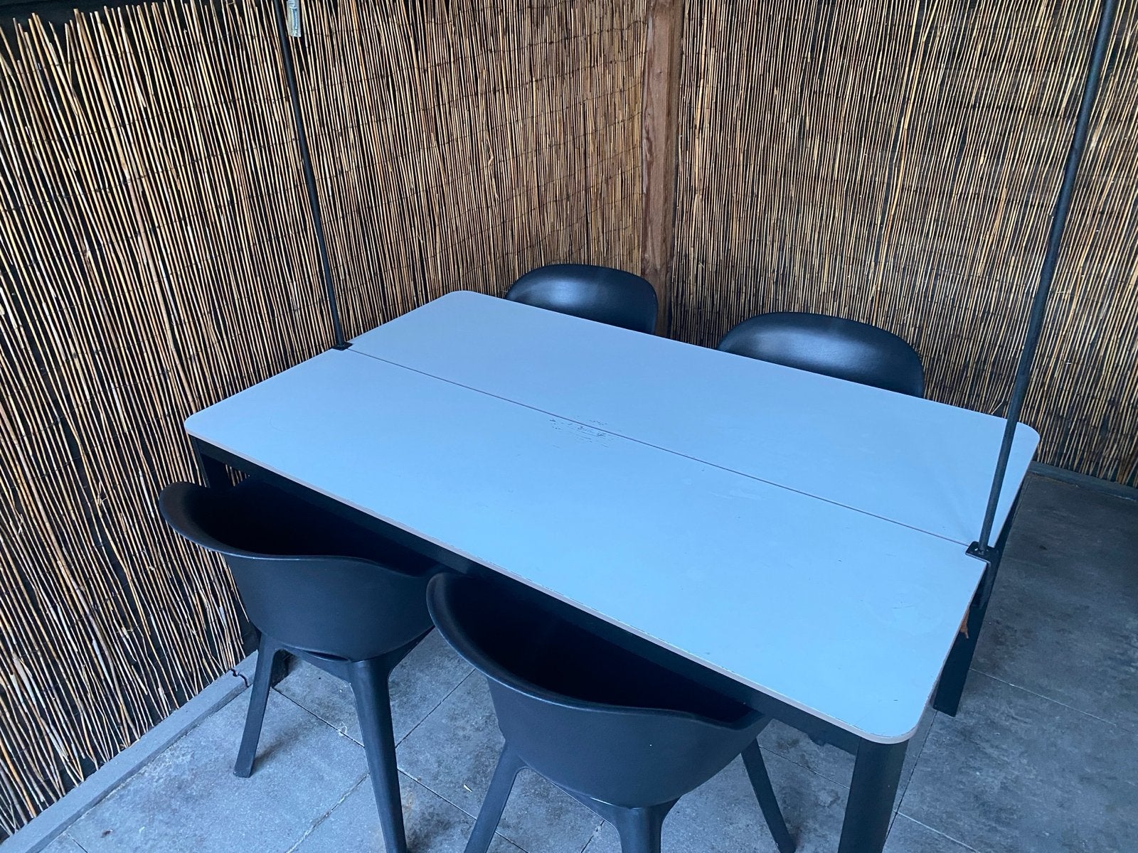 Tuintafel set met 4 stoelen, Ophalen, Gebruikt, Eettafel, Tuinset