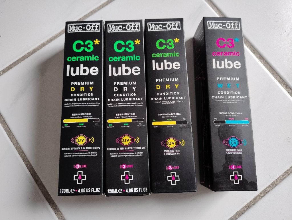 Muc-Off C3 dry ceramic lube kettingolie 120 ml nieuw, Ophalen, Nieuw, Overige typen