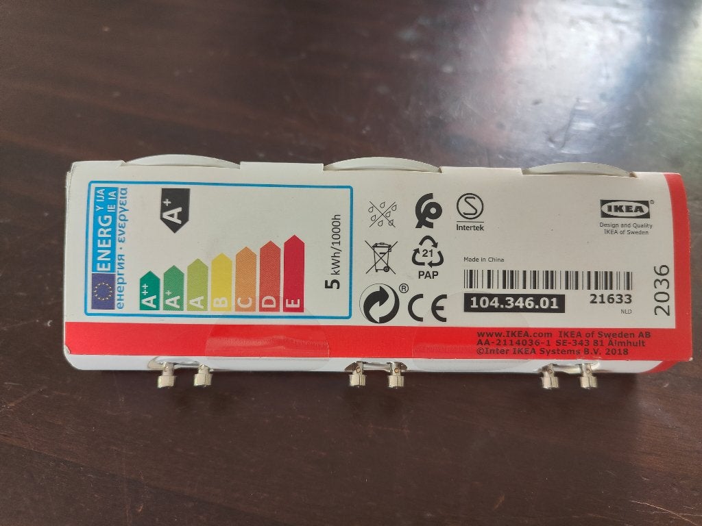 Ikea Ledara LED-lampen, 3 pakjes, Verzenden, Nieuw, IKEA, GU10