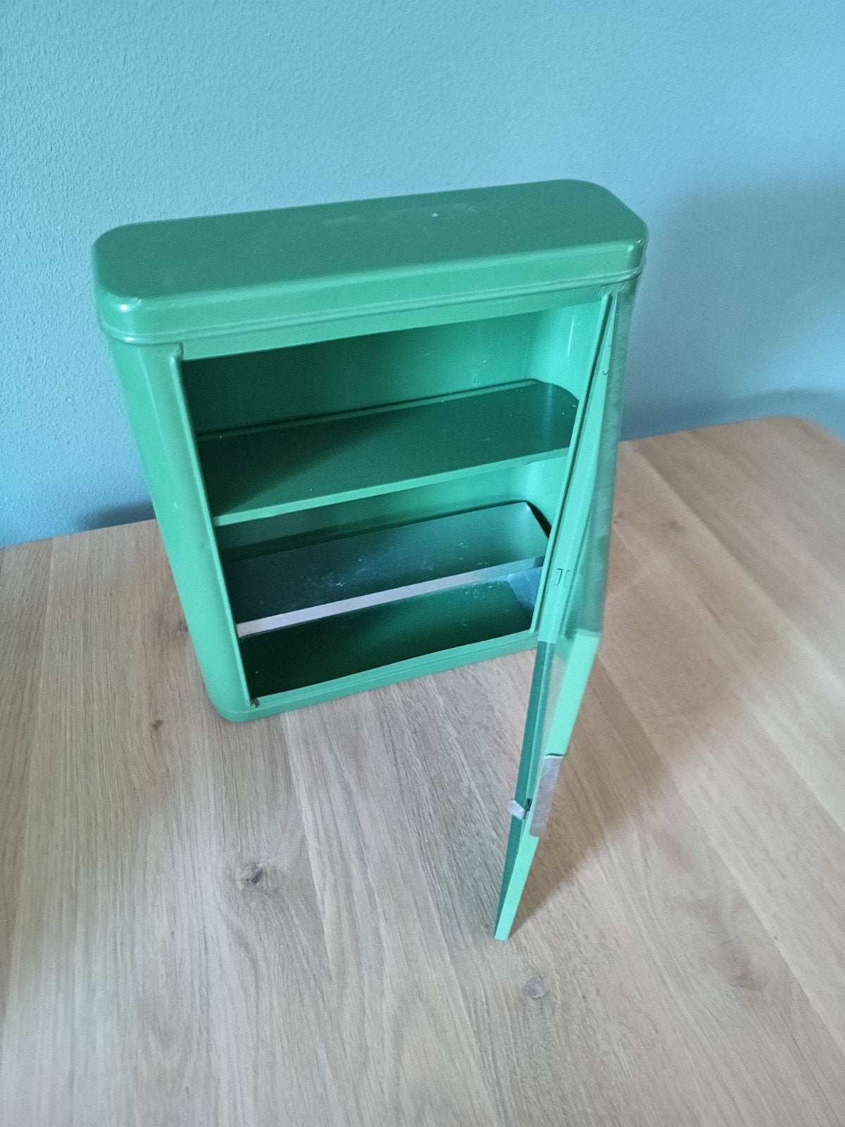 Vintage Brabantia medicijnkastje - Groen, Antiek en Kunst, Ophalen of Verzenden