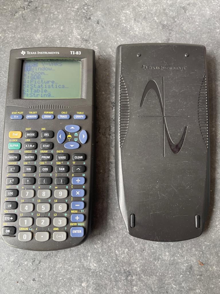 Texas Instruments TI-83 Grafische Rekenmachine  Calculator, Ophalen of Verzenden, Grafische rekenmachine, Gebruikt