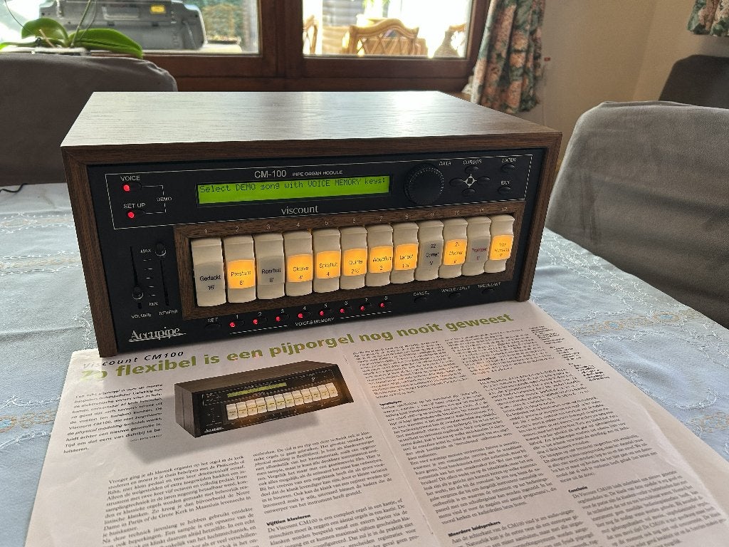 Viscount CM-100, Ophalen of Verzenden, Gebruikt, 1 klavier, Orgel