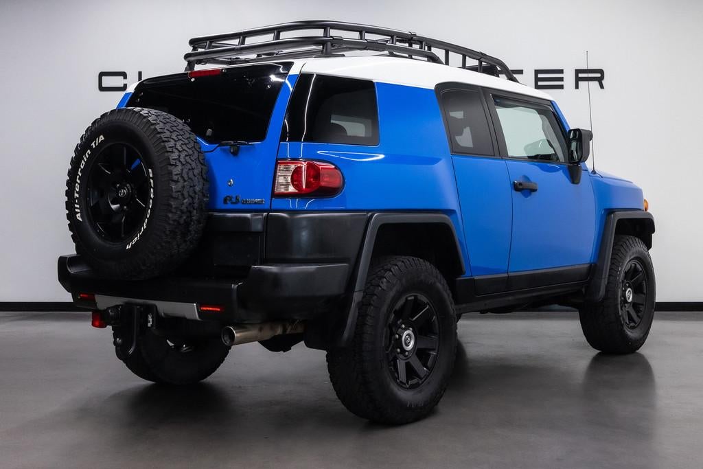 Toyota FJ Cruiser VVT-i V6 Fiscale waarde € 8.000,- Grijs, Auto's, Toyota, Automaat, Stof, Gebruikt, Blauw
