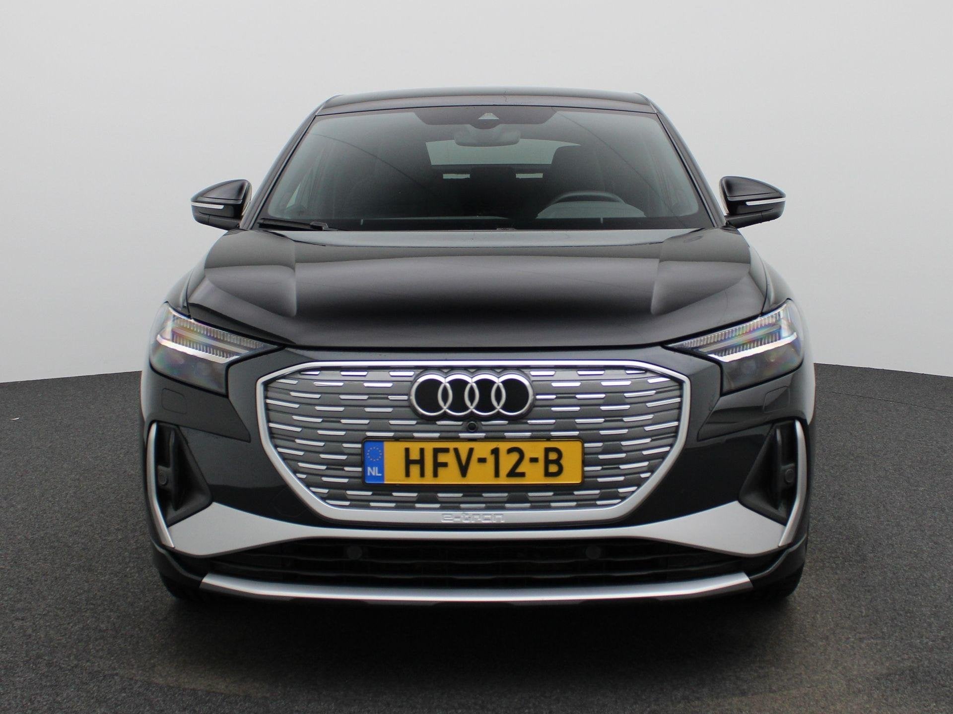 Audi Q4 Sportback e-tron 45 quattro S Edition 82 kWh l Adapt, Auto's, Audi, 12 maanden, Zwart, 82 kWh, Automatische klimaatregeling