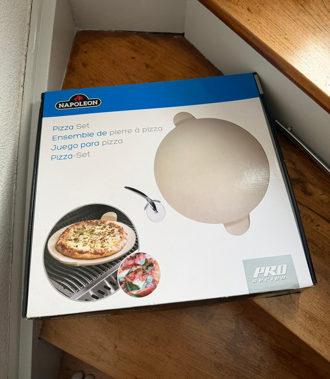 Napoleon pizzasteen met pizzasnijder, Ophalen of Verzenden, Nieuw