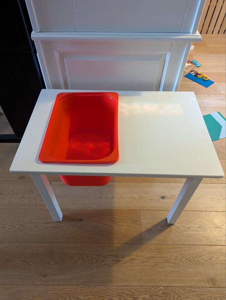 Legotafel, Ophalen