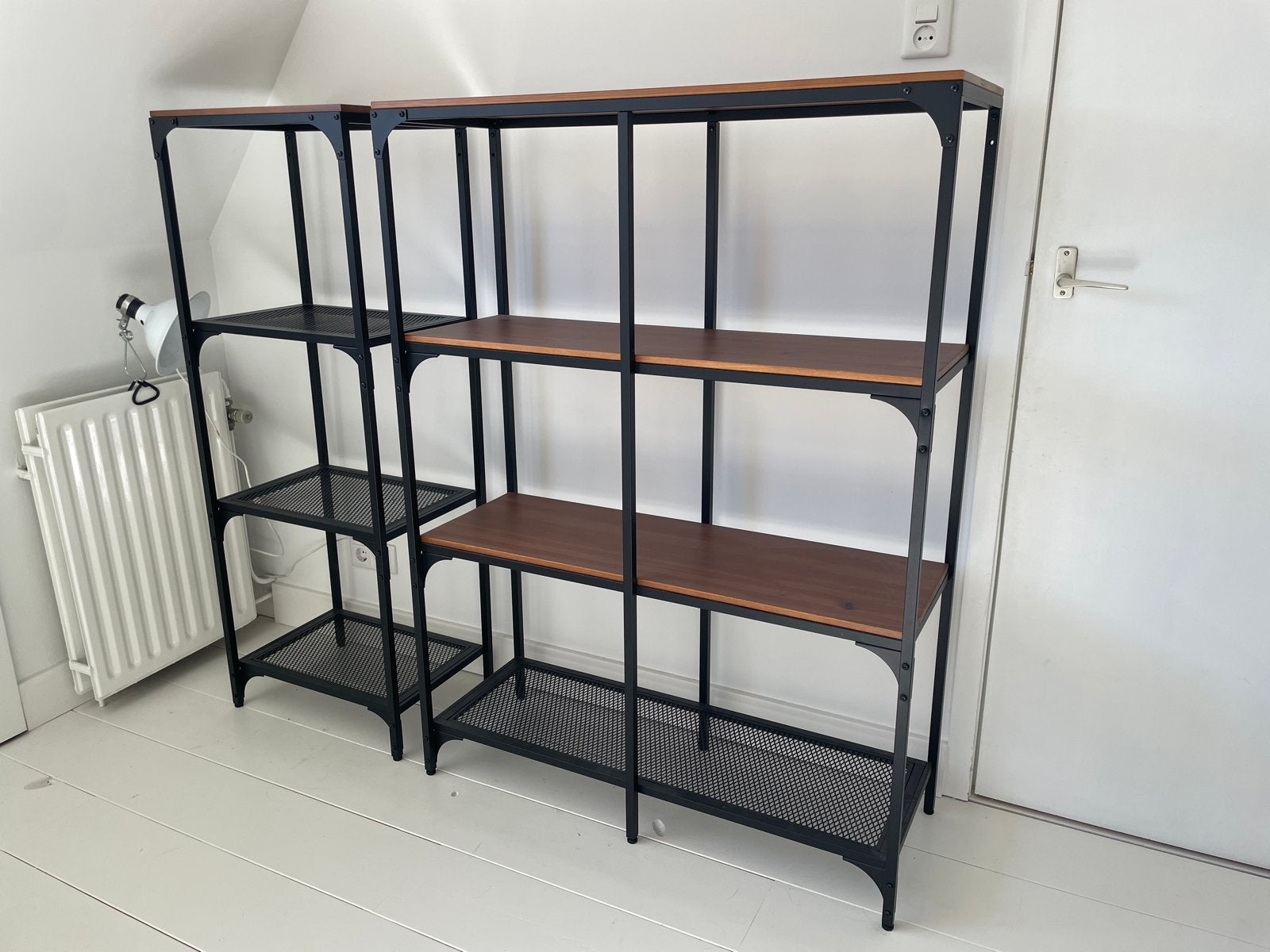 IKEA FJÄLLBO stellingkasten, Ophalen, Met plank(en), 100 tot 150 cm, Zo goed als nieuw