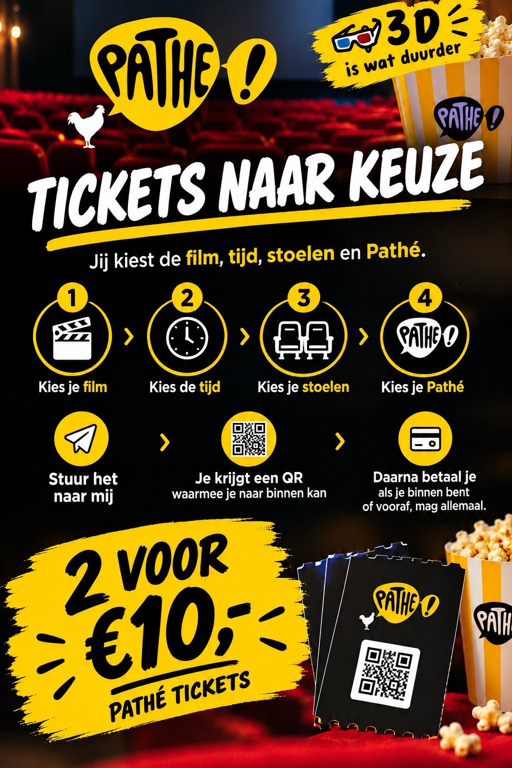 Pathé tickets naar keuze