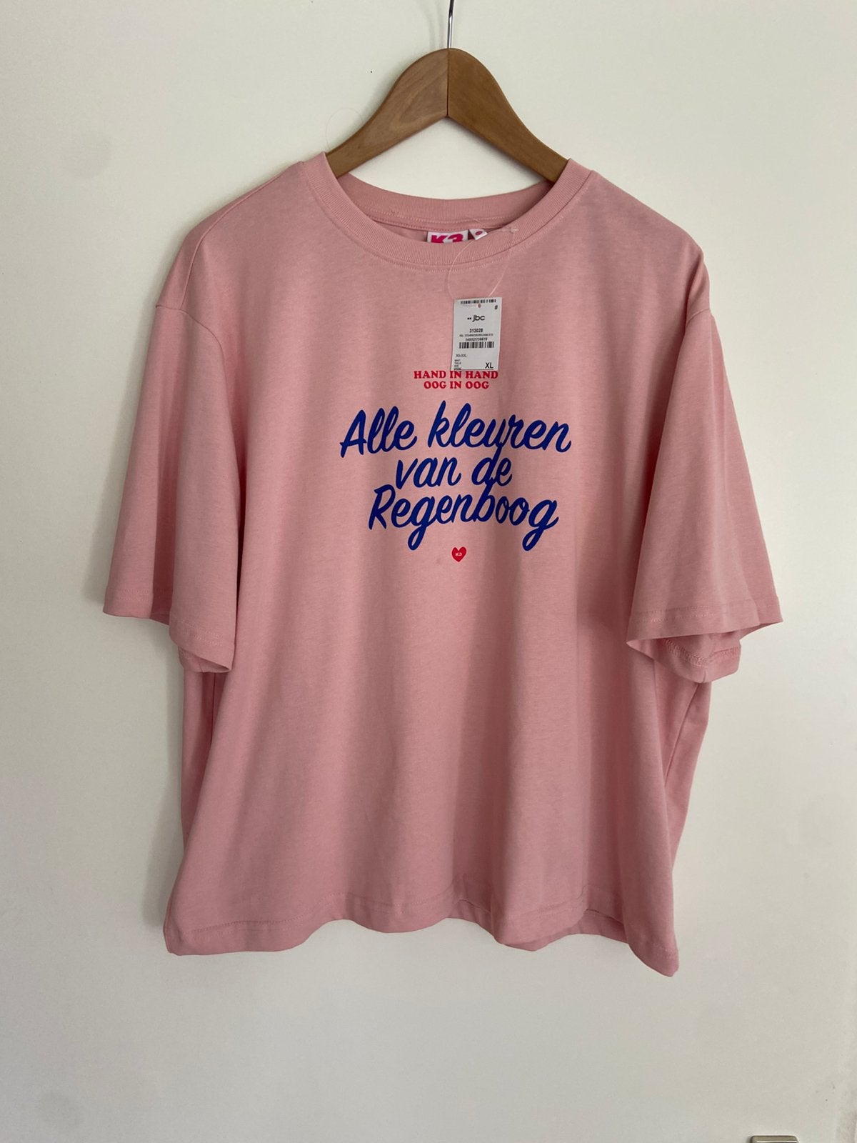 JBC K3 Originals T-shirt “Alle Kleuren Maat XL, Maat 46/48 (XL) of groter, Ophalen of Verzenden, Zo goed als nieuw, Korte mouw