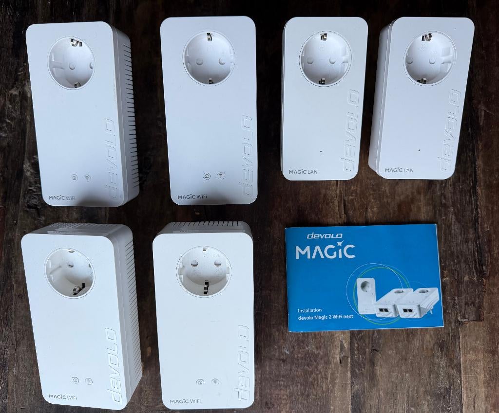 Devolo Magic WiFi, Computers en Software, WiFi-versterkers, Ophalen of Verzenden, Zo goed als nieuw
