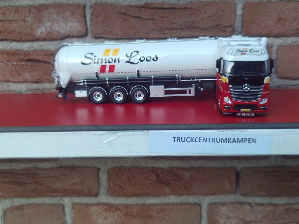 Tekno  Mercedes  Actros  van  Simon  Loos., Ophalen of Verzenden, Nieuw, Bus of Vrachtwagen, Tekno