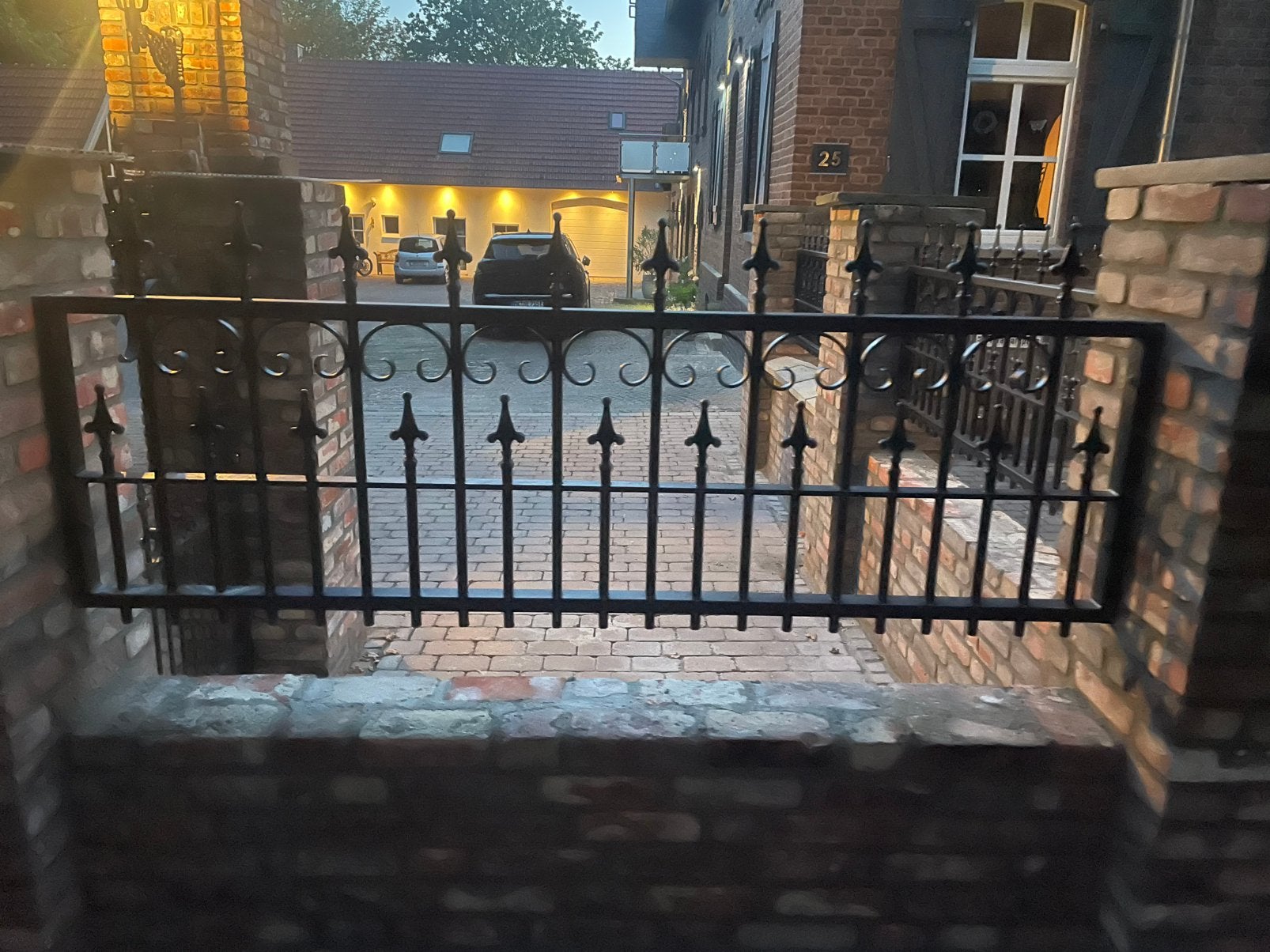 Sierhekwerk Poort Sierpoort gietijzer zoek smeedijzer, Tuin en Terras, Ophalen, IJzer, Sierhekwerk
