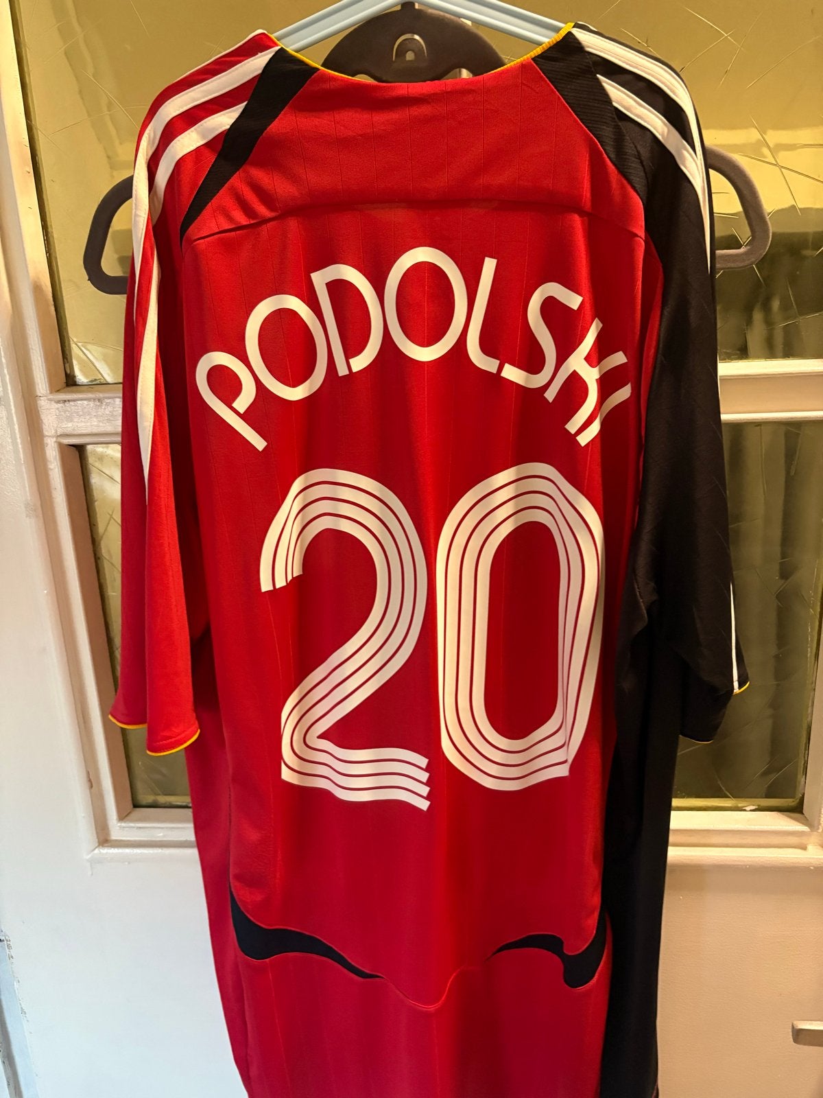 Duitsland Uitshirt 2006 Podolski #20 Maat XL, Maat XL, Verzenden, Zo goed als nieuw, Shirt