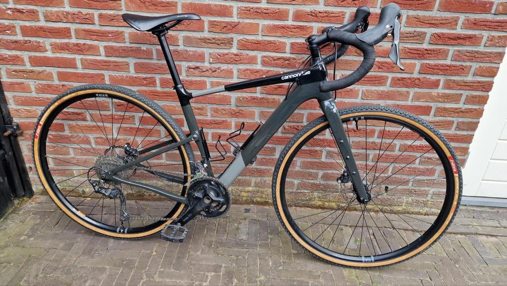 Cannondale Topstone Carbon gravelbike Smoke Black, Fietsen en Brommers, Fietsen | Dames | Sportfietsen en Toerfietsen, Gebruikt