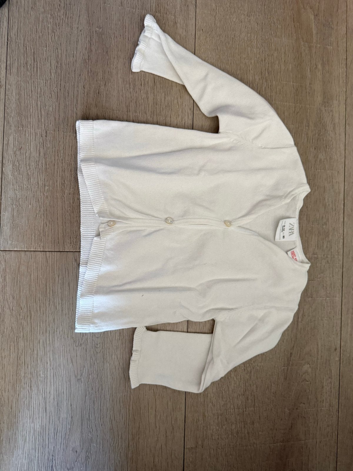 Zara vestje maat 80, Kinderen en Baby's, Babykleding | Maat 80, Ophalen of Verzenden, Zo goed als nieuw, Meisje, Truitje of Vestje