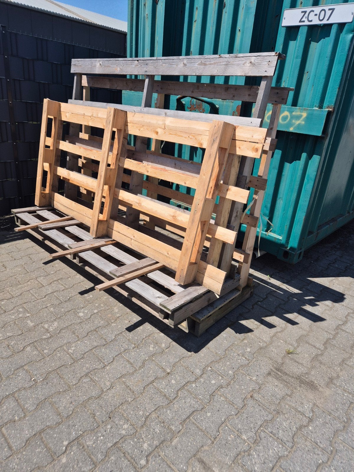 Brandhout, Ophalen, Overige houtsoorten, Minder dan 200 cm, Pallet