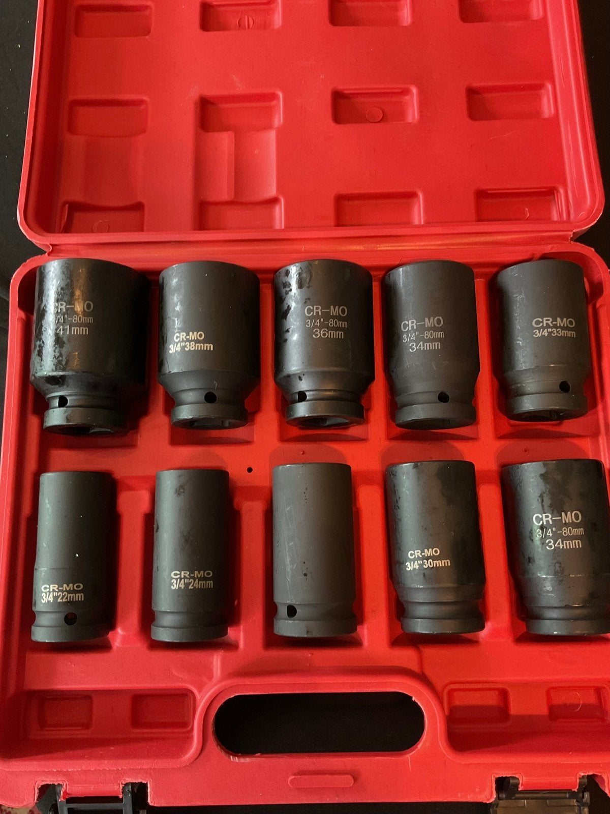 10 delig kracht doppen set 22-41, Ophalen of Verzenden, Nieuw, Gereedschapsset