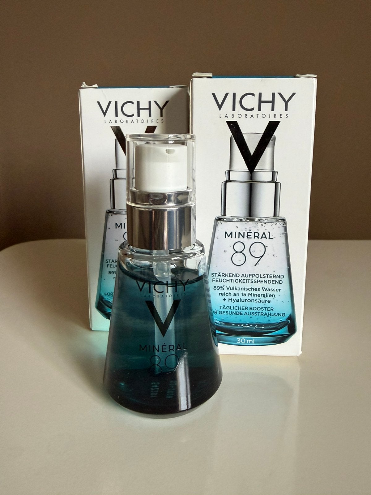 Vichy Minéral 89 Hyaluronzuur Booster 30ml, Verzenden, Nieuw, Gehele gezicht, Verzorging