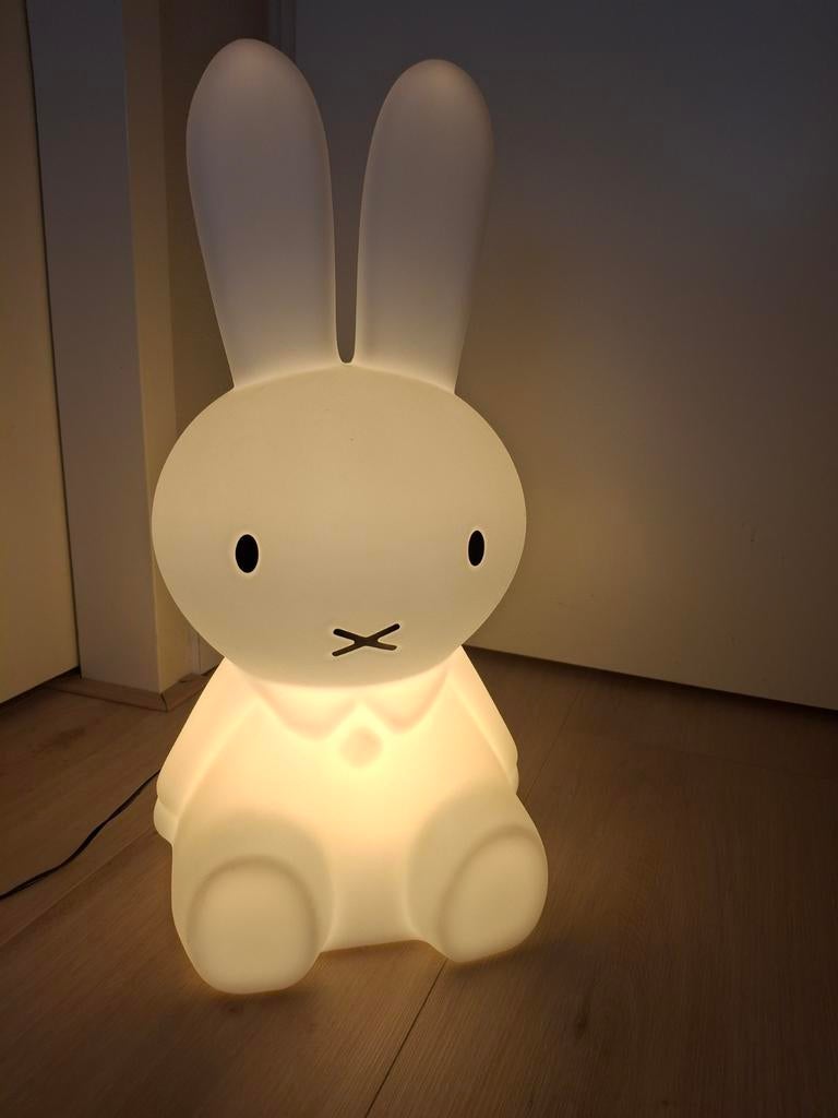 Grote Miffy lamp - Nachtlamp - Sfeerverlichting, Ophalen of Verzenden, Zo goed als nieuw, Modern, Kinderkamer, Speels
