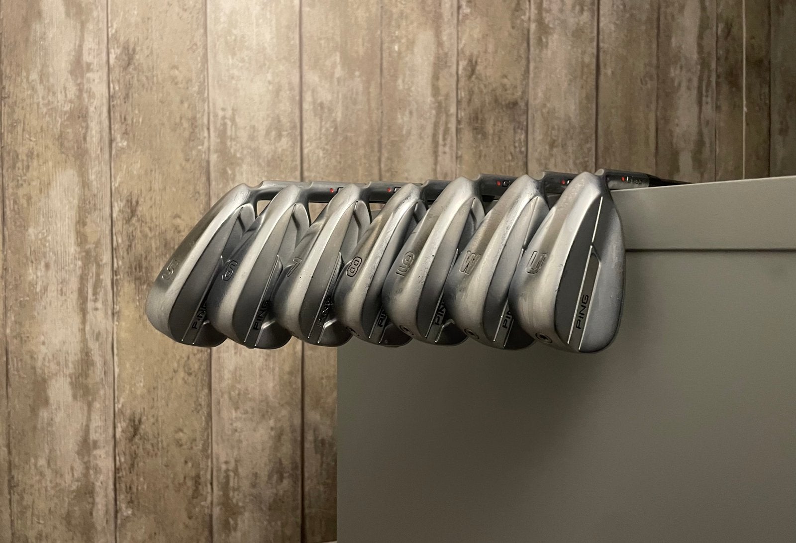 Ping G700 5-PW + UW | Regular Flex | Red Dot | Superstaat, Ophalen of Verzenden, Zo goed als nieuw, Set, Ping