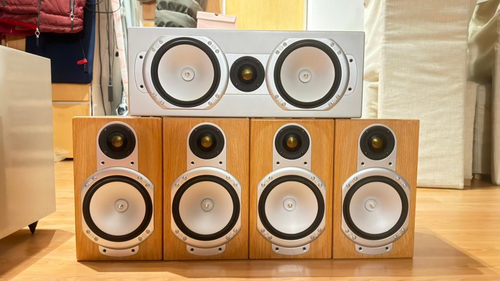 Complete HD surround set met Monitor Audio Silver speakers, Audio, Tv en Foto, Home Cinema-sets, Gebruikt, 70 watt of meer, 5.1-systeem