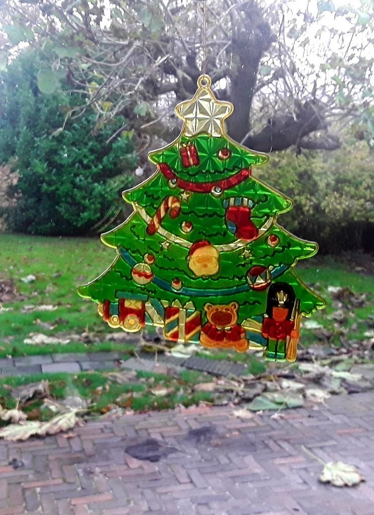 Kersthanger - raamhanger kerst - vorm: kerstboom - nieuw, Diversen, Ophalen of Verzenden, Nieuw