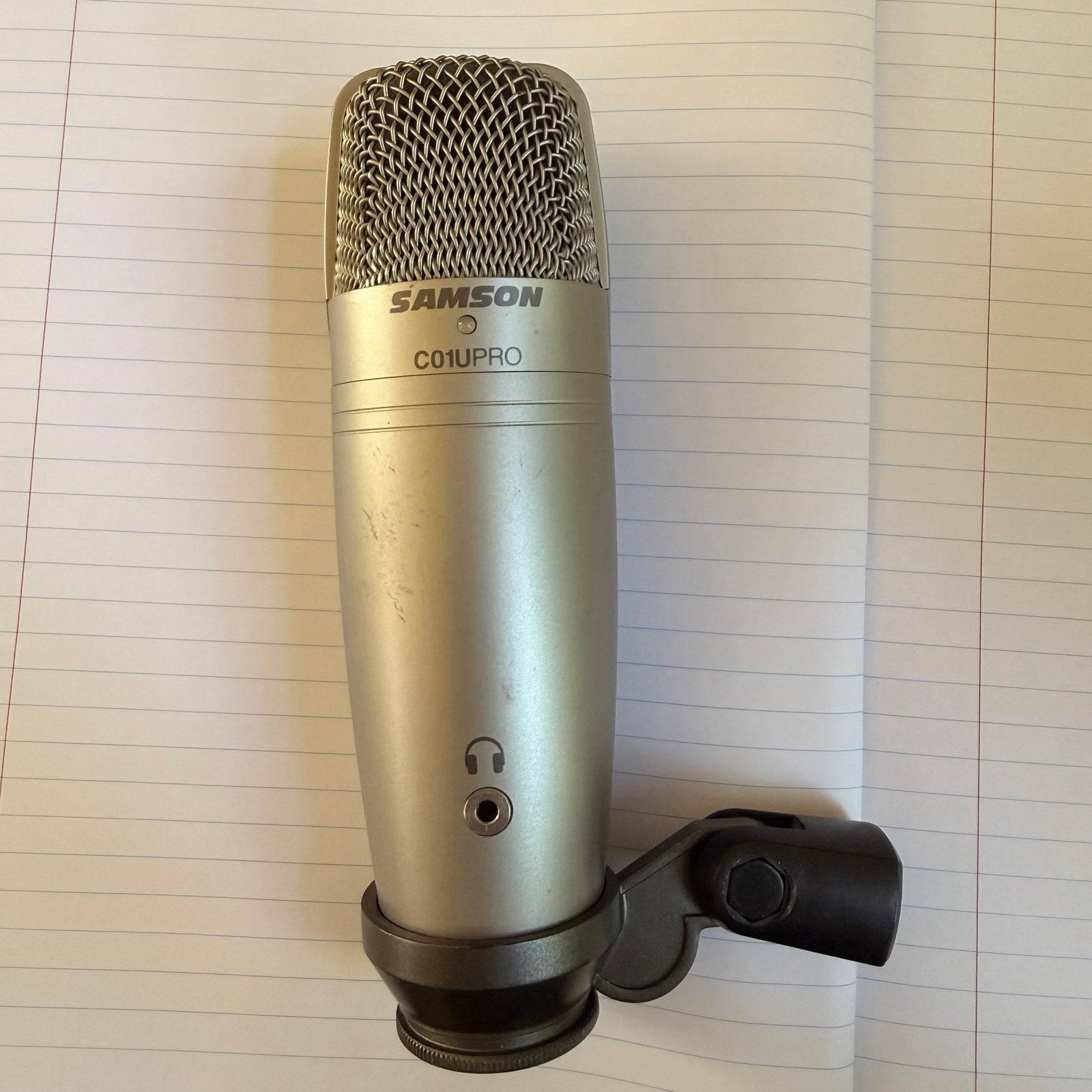 Samson C01U Pro USB Studio Condensator Microfoon, Ophalen of Verzenden, Gebruikt, Studiomicrofoon