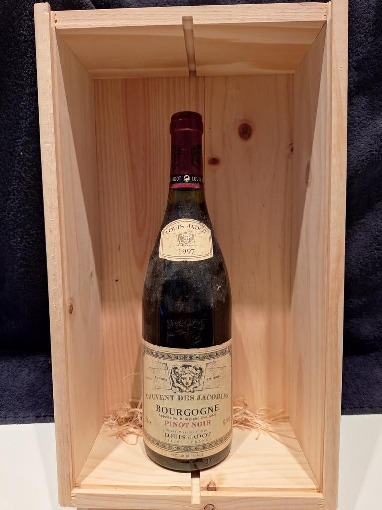 Louis Jadot Couvent des Jacobins Bourgogne Pinot Noir 1997, Gebruikt, Frankrijk, Ophalen of Verzenden, Rode wijn