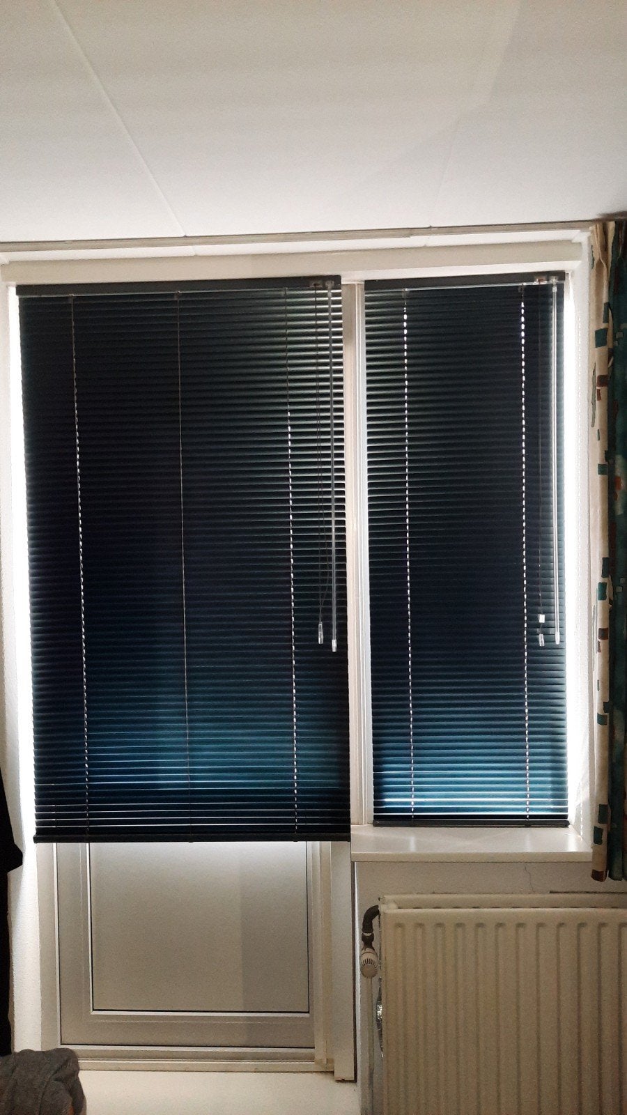 Jaloezie antraciet, Ophalen, 50 tot 100 cm, Zo goed als nieuw, 150 tot 200 cm